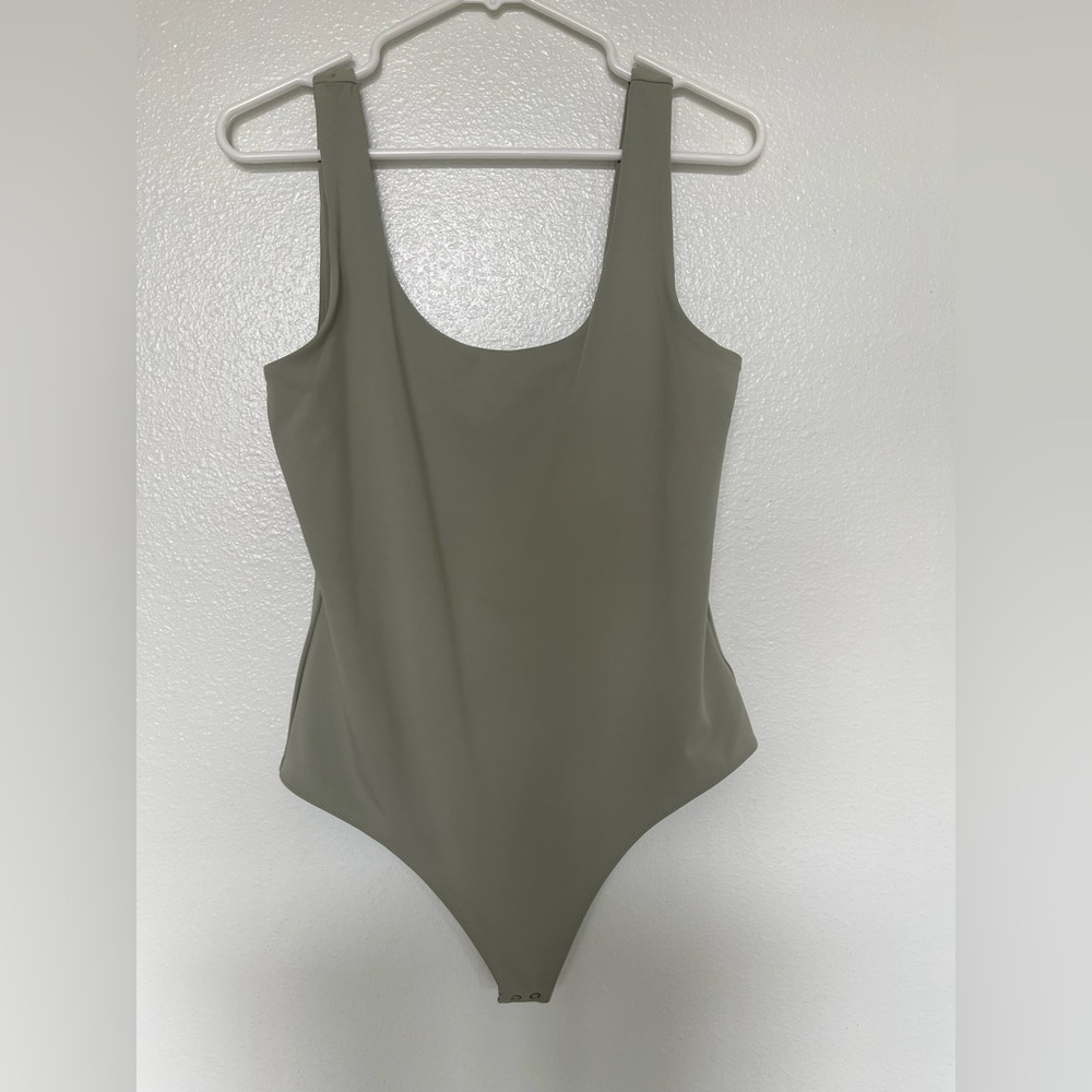 Express Kids Sage Green Bodysuit